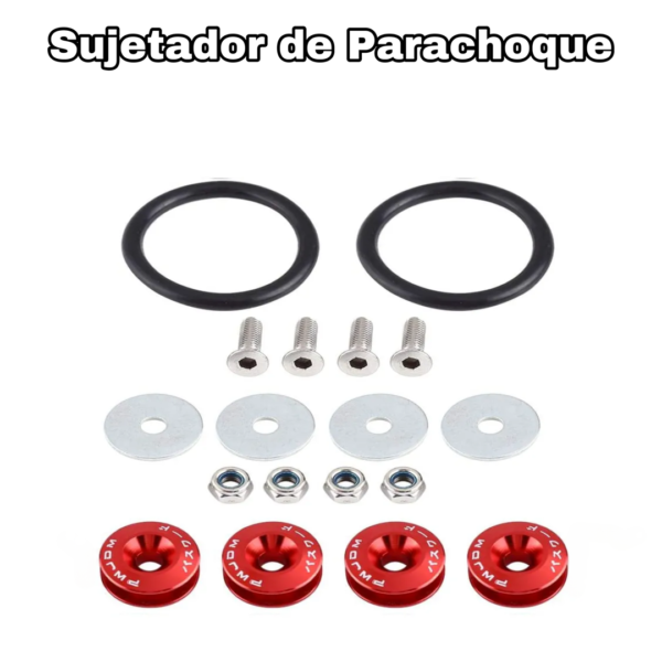 Sujetadores de Parachoques de Liberación Rápida
