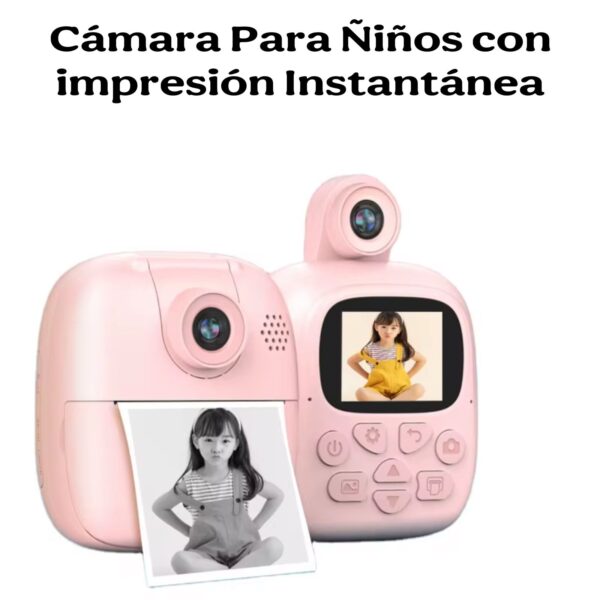 Second image of Cámara para niños con impresión instantánea