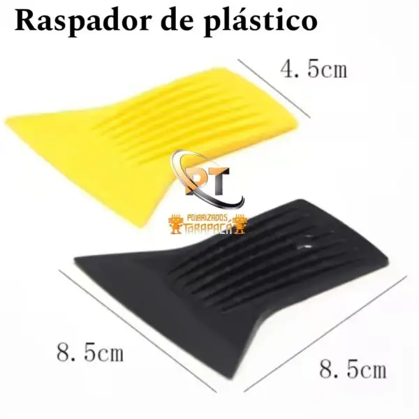 Raspador de Plástico Profesional – Herramienta esencial para instalación y retiro de láminas