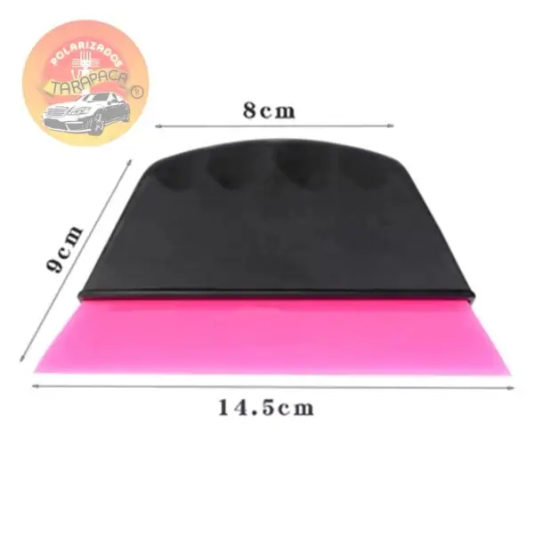 Squeegee Profesional de Goma Rosa – Alta Precisión y Flexibilidad