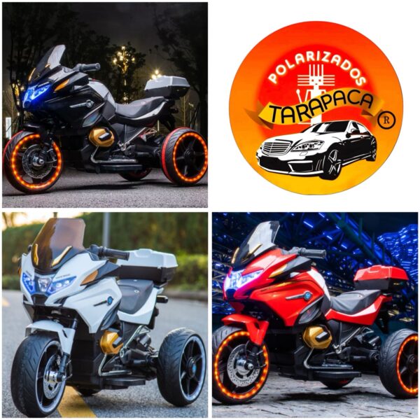 Moto Eléctrica Touring Racer Infantil GF05 – Luces LED y Audio Multimedia GF05