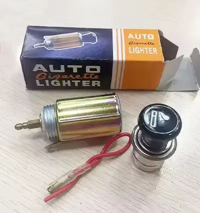 Encendedor Universal 12V para Auto – Juego Completo con Enchufe y Cableado