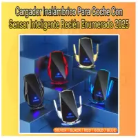 Cargador Inteligente de soporte de automovil inalámbrico de carga rápi (4)