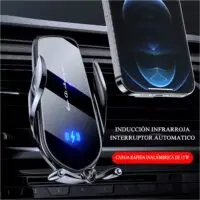 Cargador Inteligente de soporte de automovil inalámbrico de carga rápida (1)