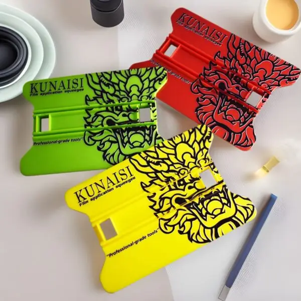 Tarjeta Aplicadora Kunaisi con Diseño Dragón – Herramienta Profesional