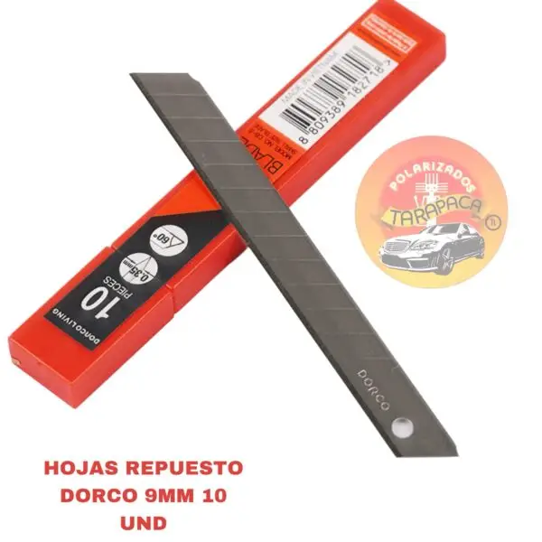 Hojas de Repuesto Dorco 9mm – Estuche 10 Unidades