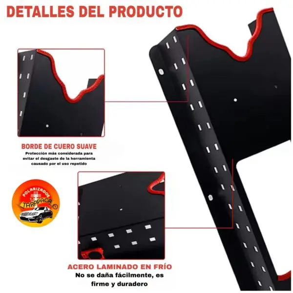 Second image of Soporte para Pulidora de Pared (Galletero) – Acero Reforzado